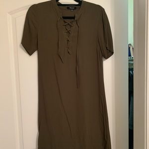 Dark Green Dress
